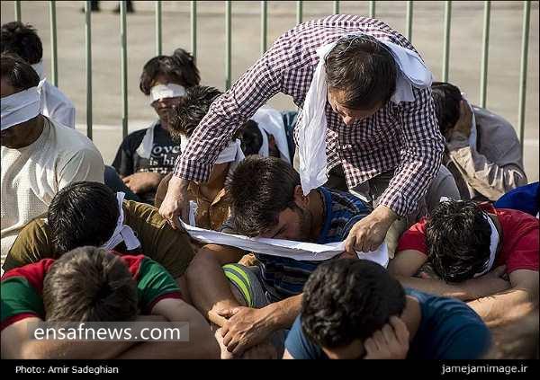 بررسی ماجرای نمایش افراد دستگیر شده در شیراز